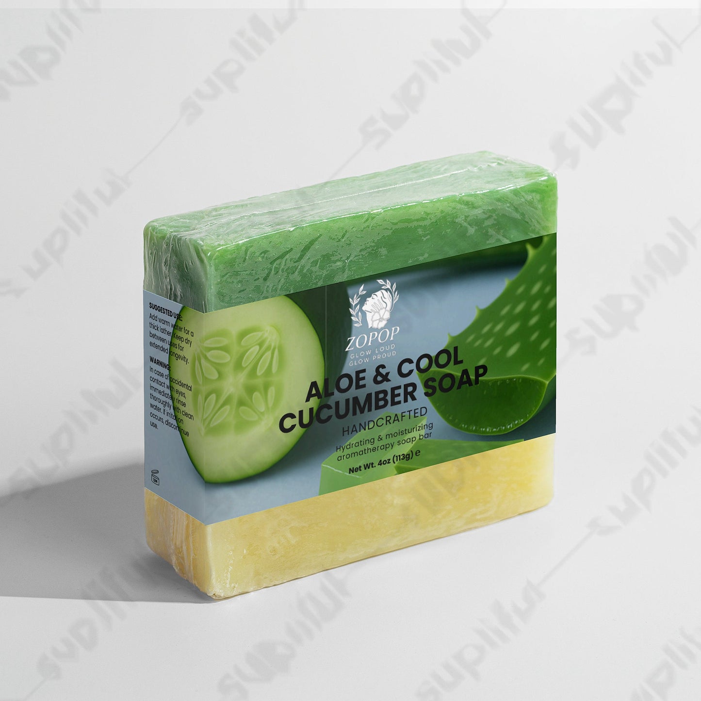 Aloe & Cool Cucumber Soap - Zopop