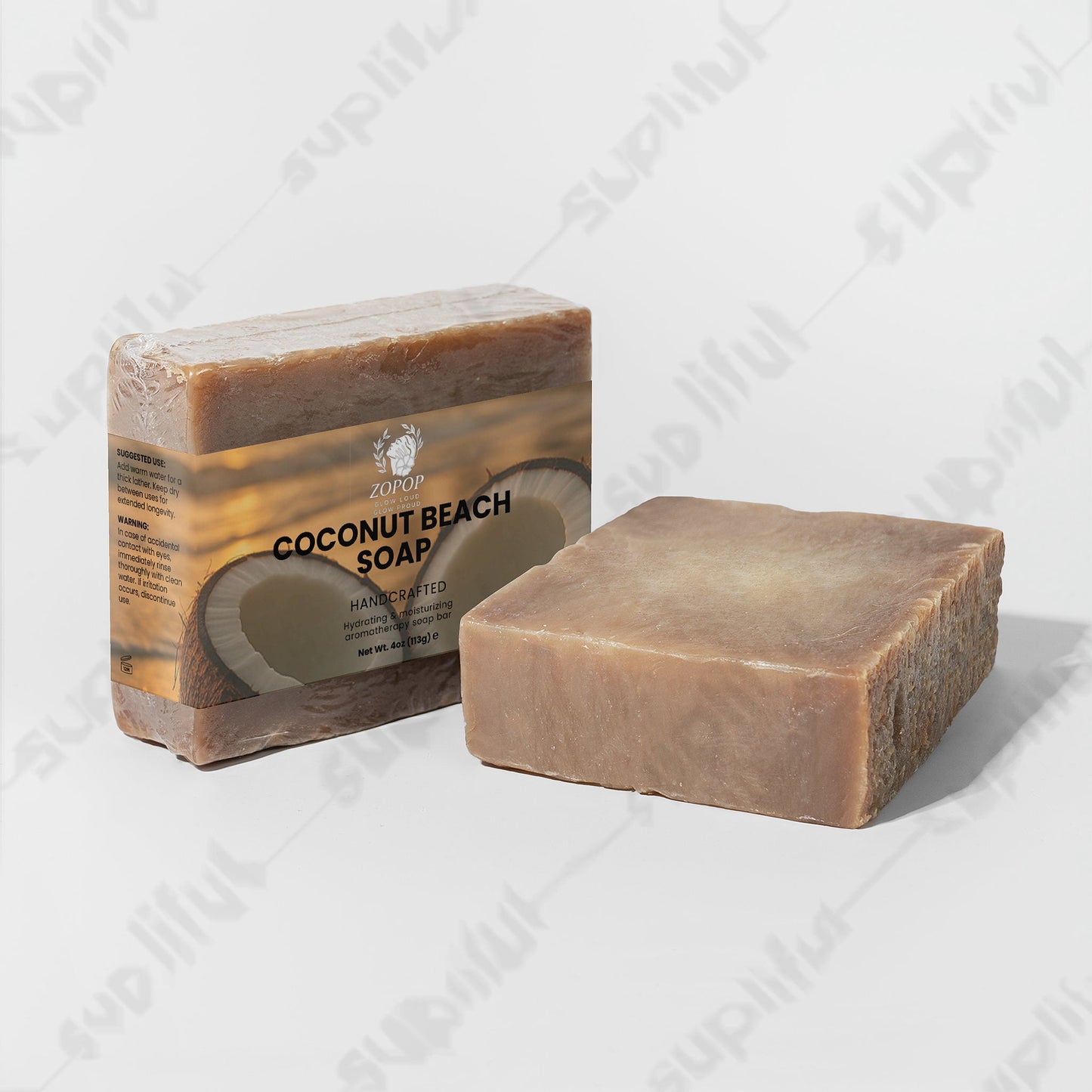 Coconut Beach Soap - Zopop