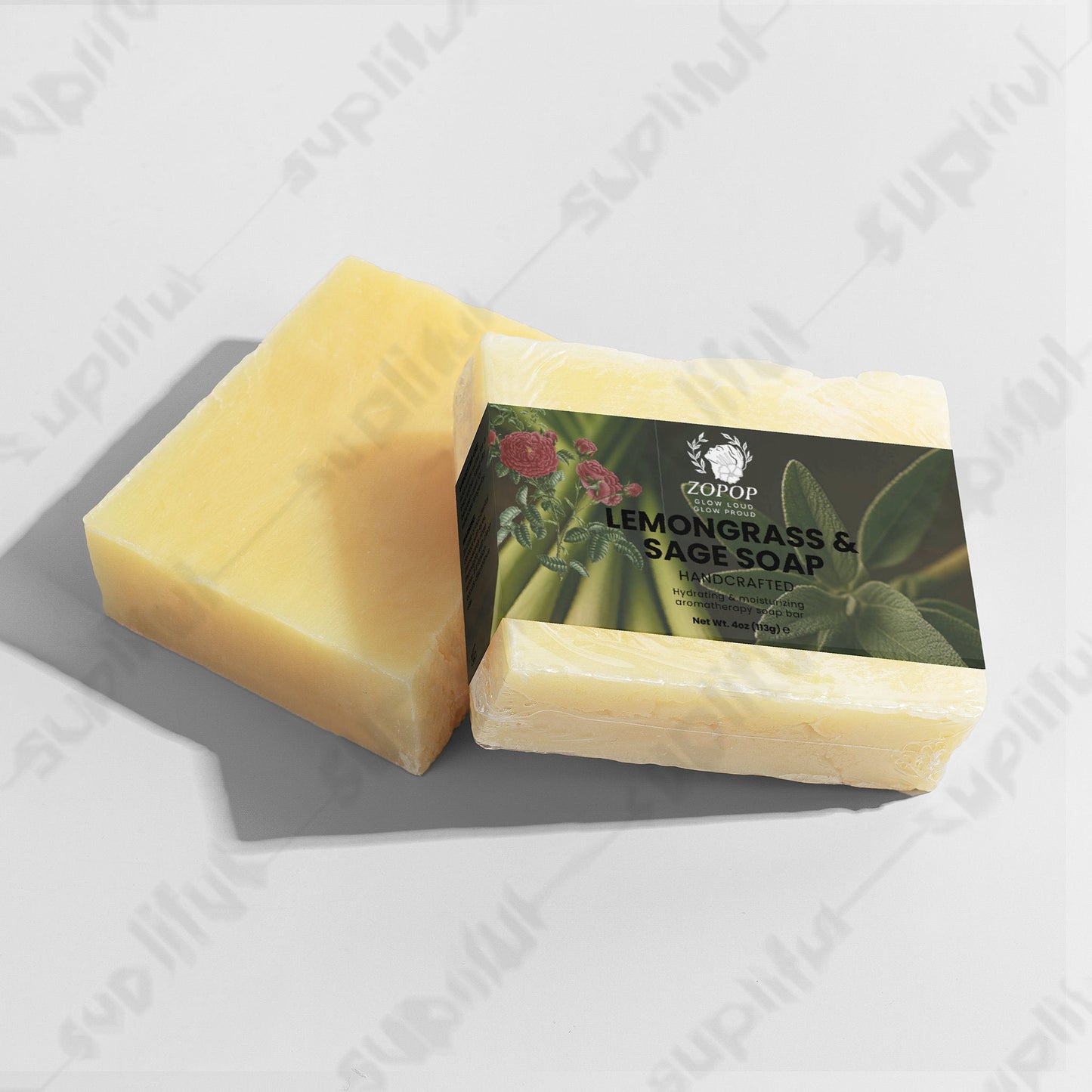 Lemongrass & Sage Soap - Zopop