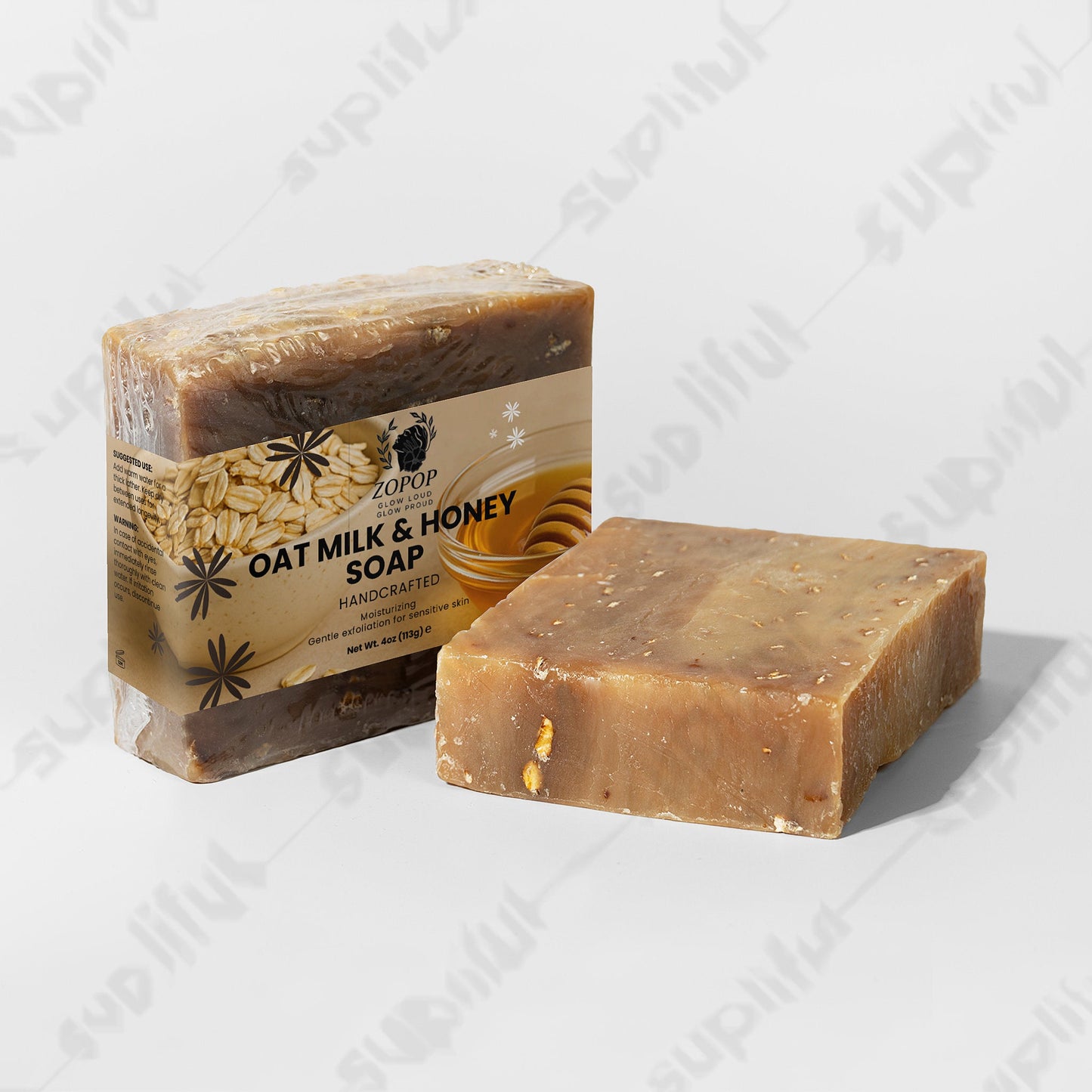 Oat Milk Honey Soap - Zopop