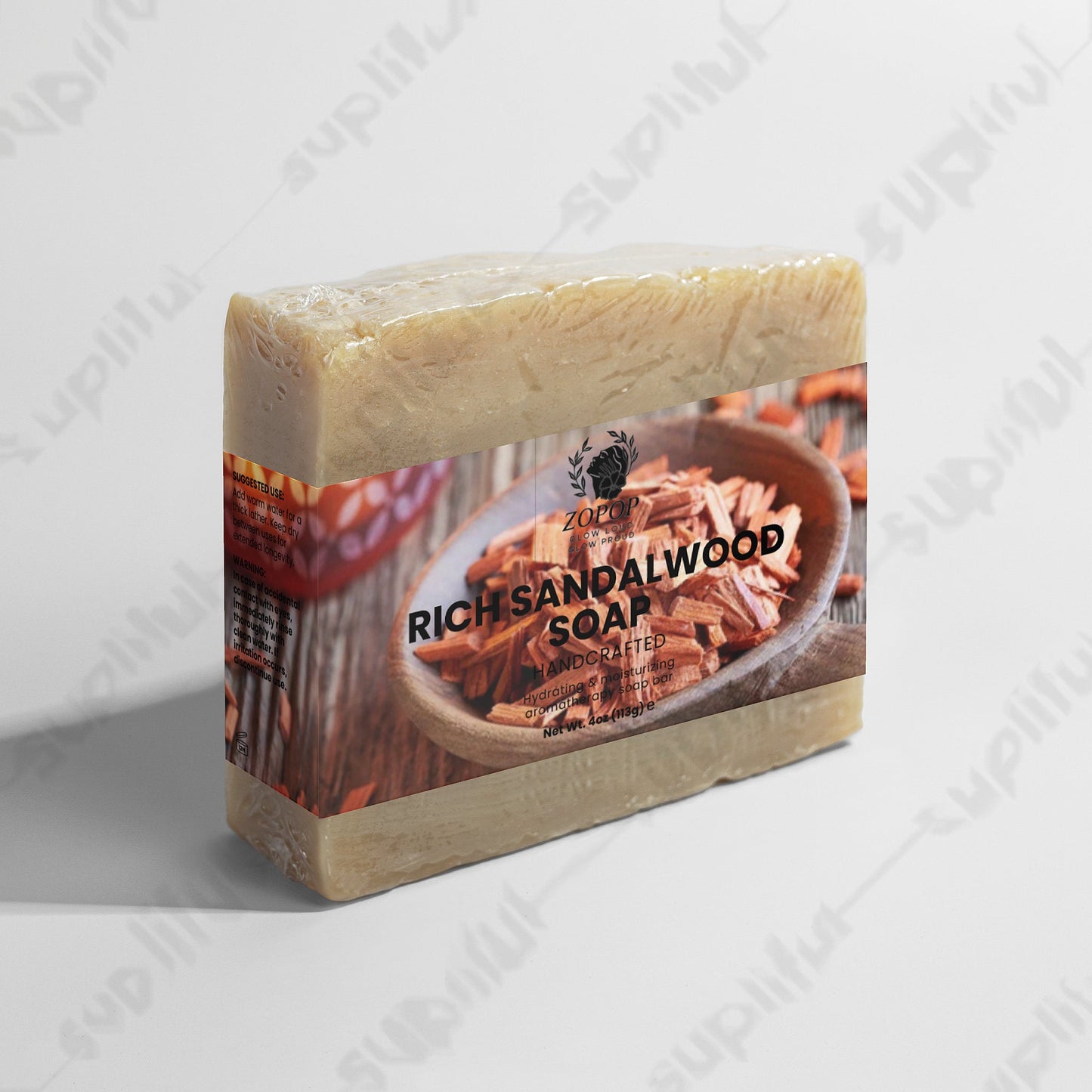 Rich Sandalwood Soap - Zopop