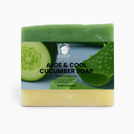 Aloe & Cool Cucumber Soap - Zopop