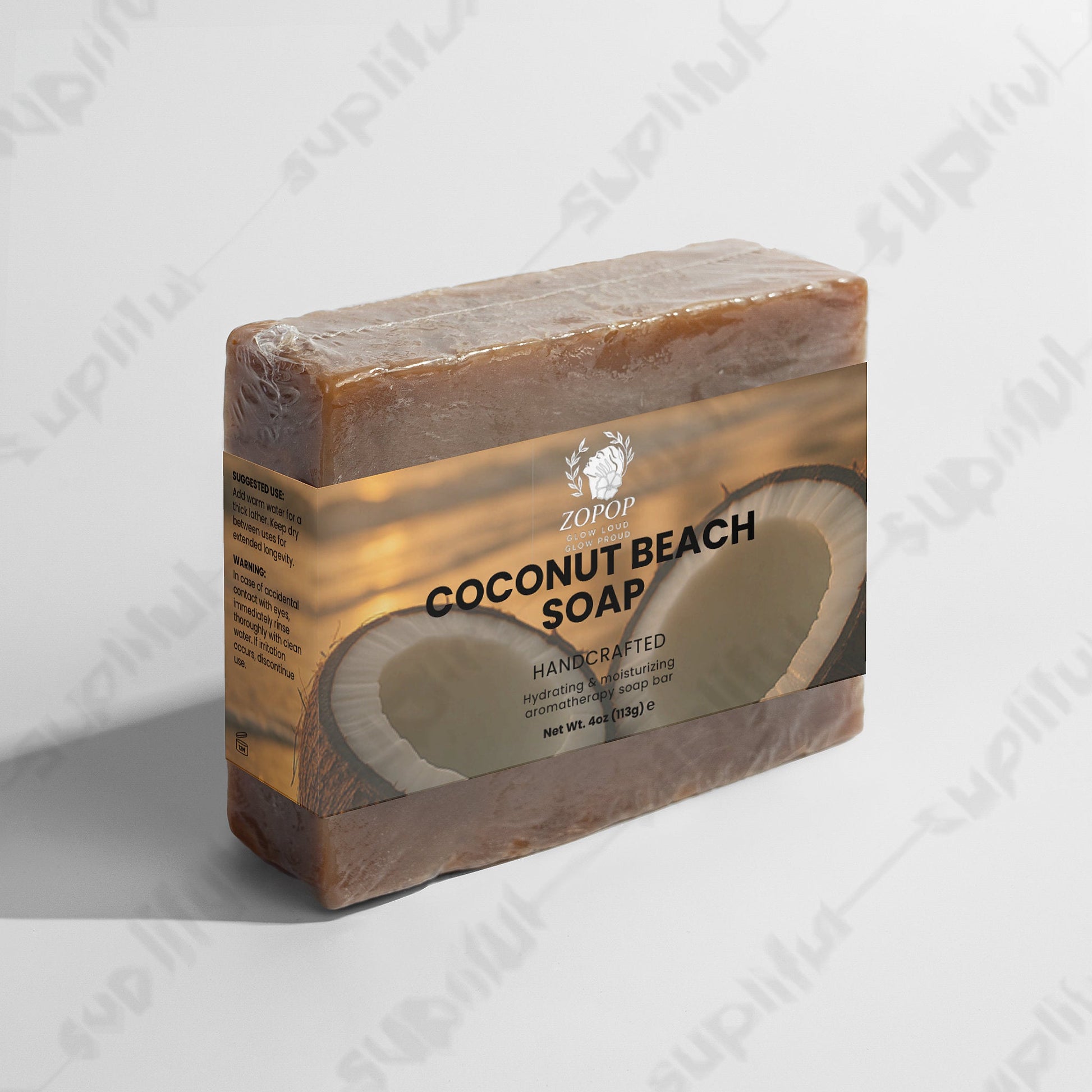 Coconut Beach Soap - Zopop