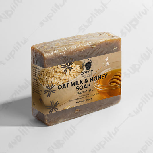 Oat Milk Honey Soap - Zopop